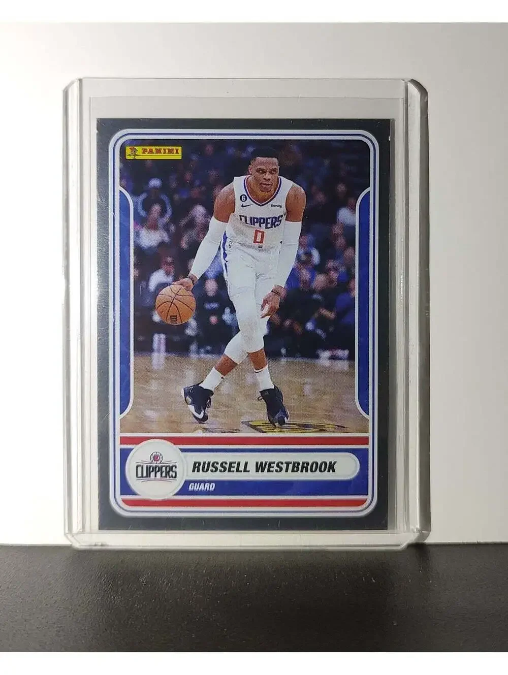 Russell Westbrook 2023-24 Panini NBA Sticker Foil Card #69 Los Angeles Clippers